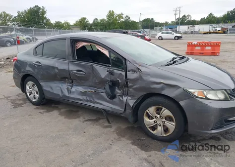 2015 Honda Civic Lx from USA, damaged, VIN 19XFB2F54FE081619
